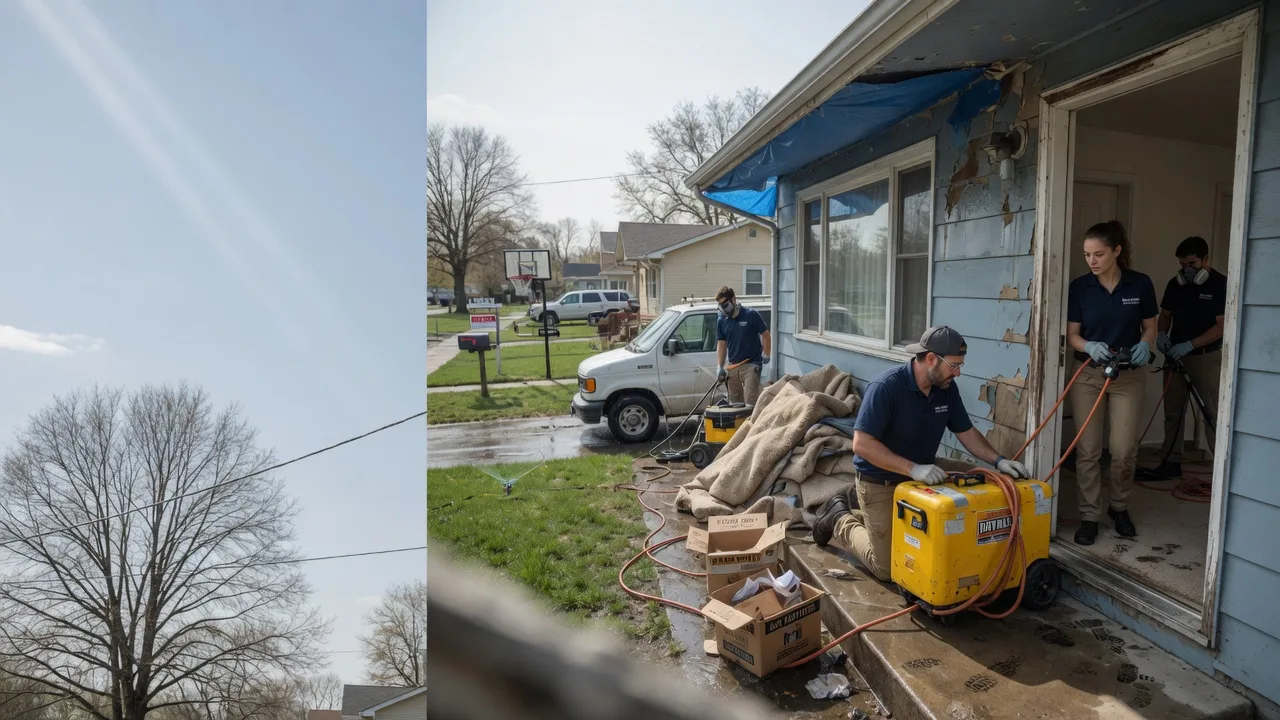Basement Flood Cleanup in Morton, MS near me